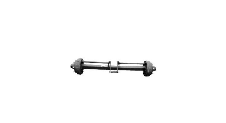 Náprava bržděná BPW 400x80 - 10 otvorů / 1850 mm /9000 kg