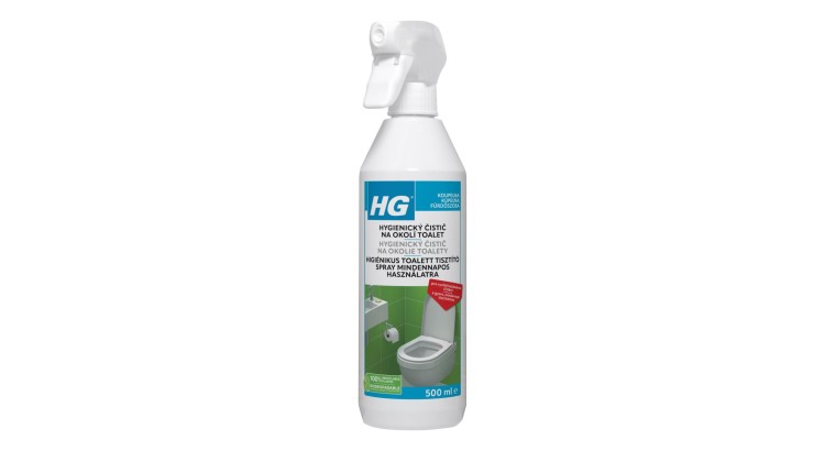 HG 320 Každodenní hygienický sprej na příslušenství v okolí toalety 500 ml