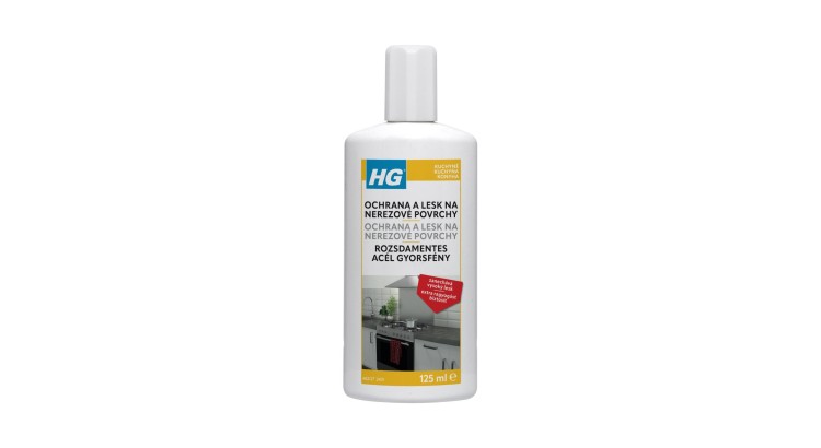 HG 482 Rychlý lesk pro nerezový kov 125 ml
