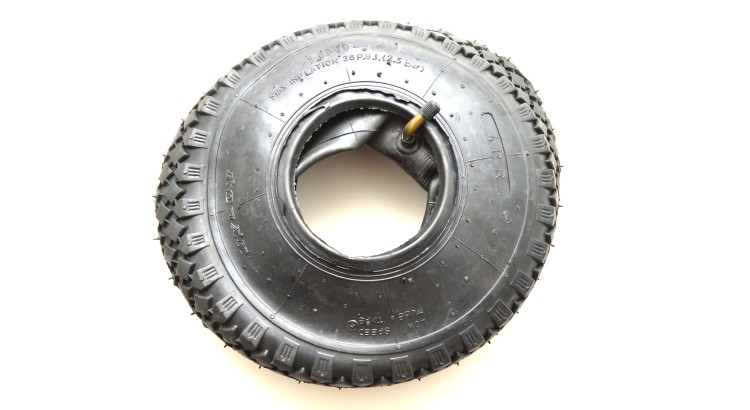 Pneu 4.00-4 4PR KT-602 + duše J87 (11x4)