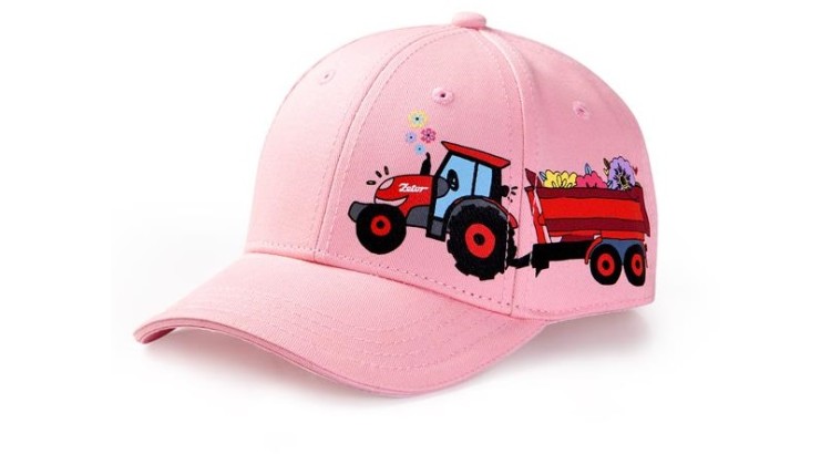 Zetor Čepice dětská - růžová