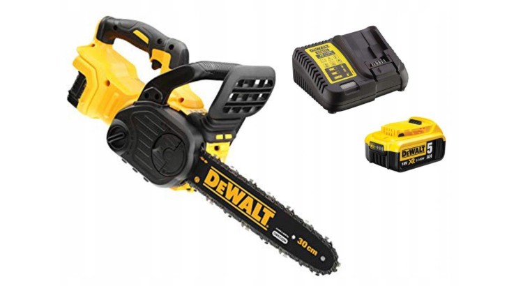 DEWALT DCM565P1 18V řetězová pila s baterií