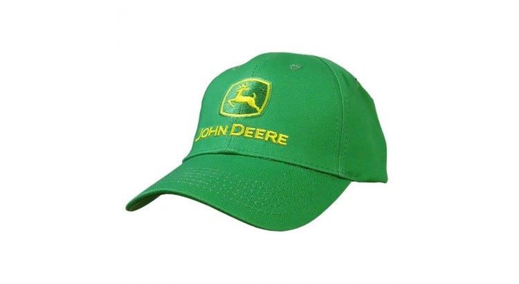 John Deere Dětská kšiltovka zelená s vyšitým logem