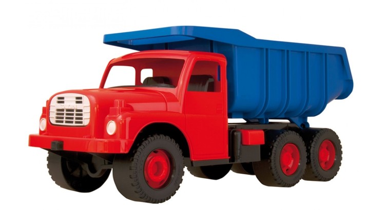 Dino Toys Tatra 148 modro-červená 73 cm sklápěcí