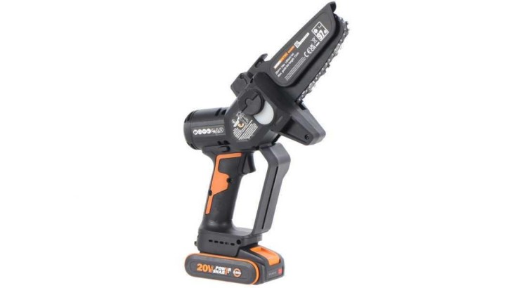 WORX WG325E Aku řetězová pila 20V, 1x 2Ah - Powershare