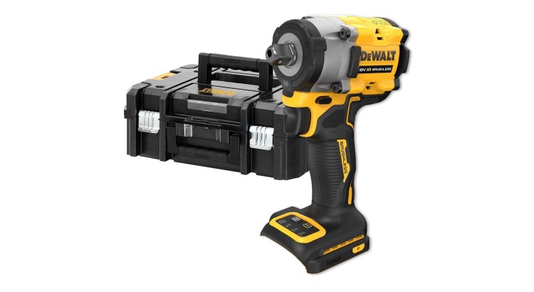 DeWALT DCF922NT 18V aku bezuhlíkový rázový utahovák 1/2" - bez aku