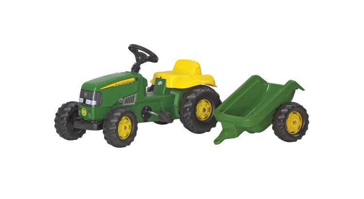 Rolly Toys Dětský šlapací traktor s přívěsem John Deere