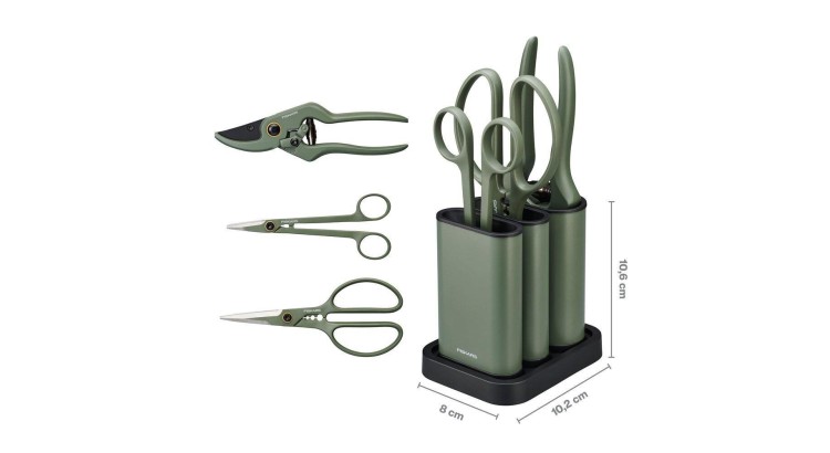 FISKARS 1075317 Sada nůžek pro péči o pokojové rostliny
