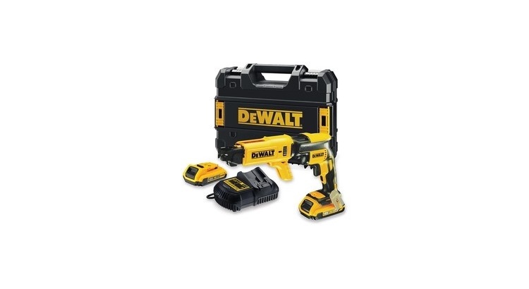 DEWALT DCF620D2K 18 V Li-Ion Šroubovák do sádrokartonu 2,0 Ah - sada