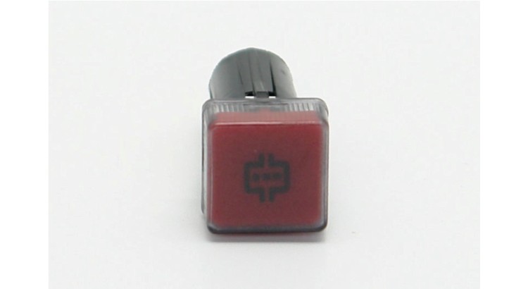 Kontrolka filtru červená