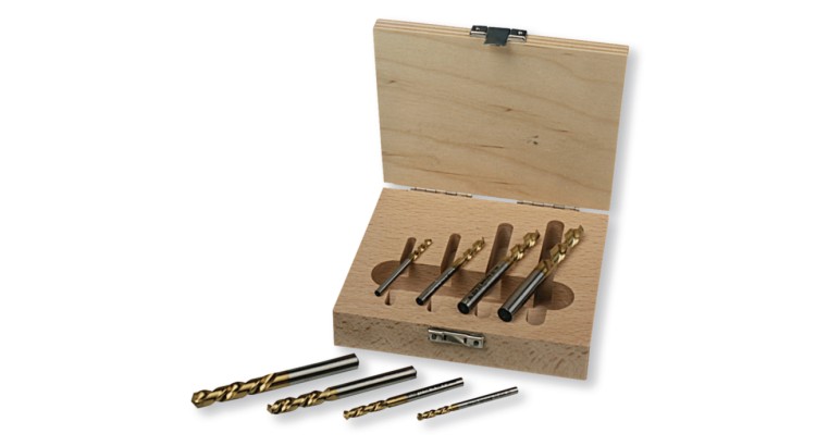 Berner 165389 Vrtáky levotočivé 3-4-6-7mm sada
