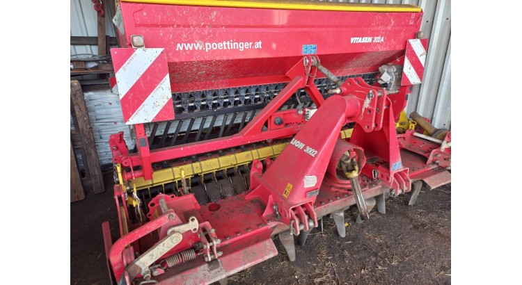 Secí stroj Pöttinger Vitasem 302A+Lion 3002