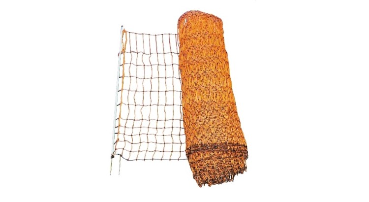 33709 Síť pro drůbež 106 cm/50 m dvojitá špička - vodivá