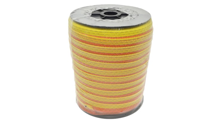 TopLine Plus 33214 Páska pro elektrické ohradníky 20 mm/200 m žluto-oranžová