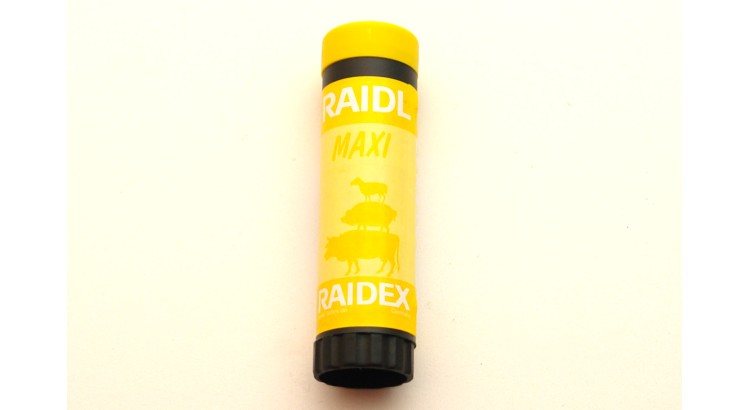 RAIDEX 20601 Značkovač pro dobytek žlutý v plastu