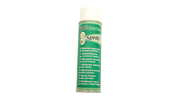 TopMarker 20157 Spray na značení 500 ml zelený