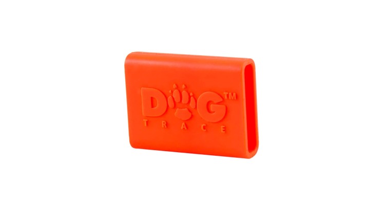 Silikonový průvlek pro Dogtrace DOG GPS Oranžová