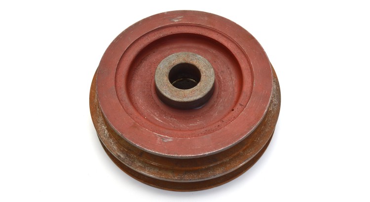 Fortschritt E514 51-5A N.T. Řemenice klínová-dvojitá-4-díry N.typ