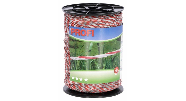 PROFI 59506 Vodič lanko bílá/červená 400 m
