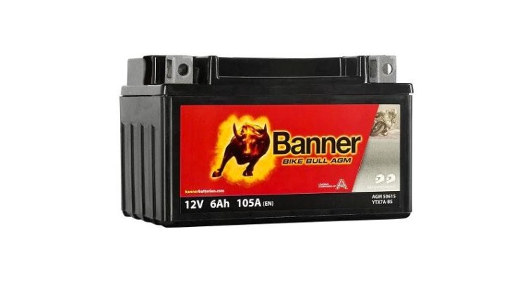 AGM50615 Baterie Banner Bike Bull AGM 12V/6Ah