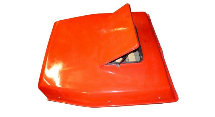 Střecha kabiny s poklopem BK6011 - červená 62117922