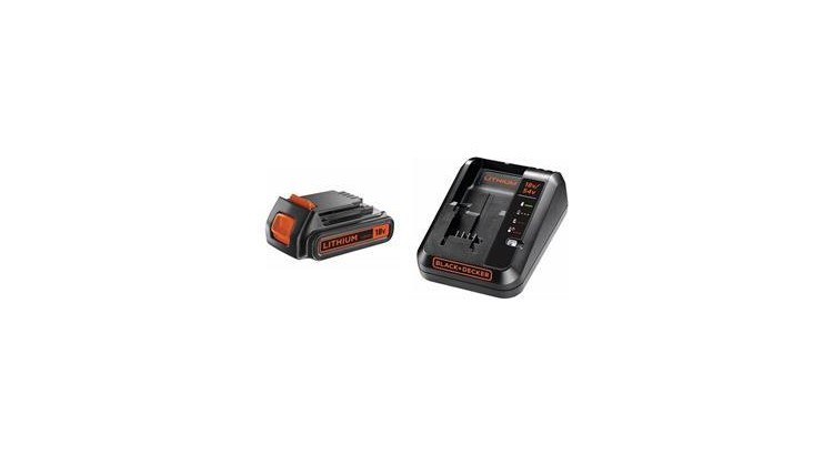 BLACK&DECKER Rychlonabíječka 18V, 2,0A + 1 akumulátor 18V/2,0Ah Li-Ion