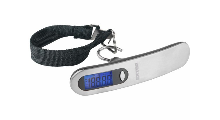 EXTOL 8822003 Váha příruční digitální na zavazadla, 0,05-50kg