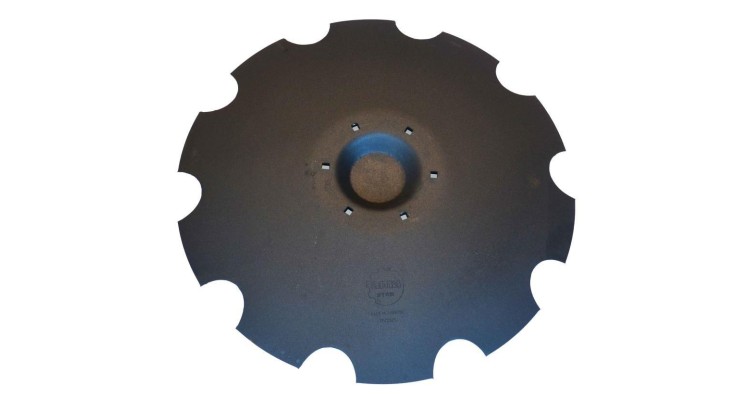Lemken 34910017 Disk zubatý 735x6mm 6 děr