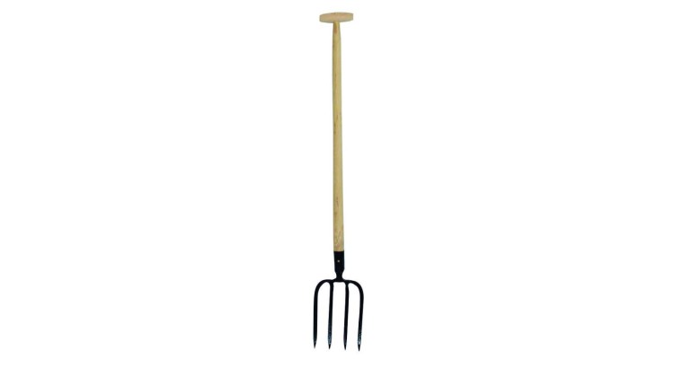Vidle rycí kované s násadou T 90 cm