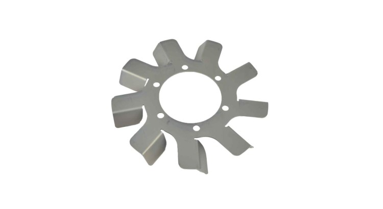 Kolo ventilátoru na převodovce vlevo