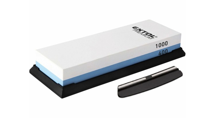 Extol 8855401 Brusný kámen olejový na nože oboustranný, 180x60x28mm, P400/P1000