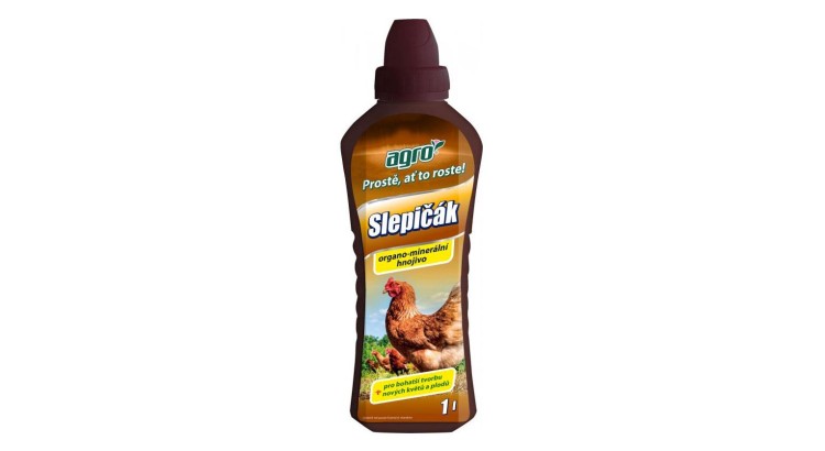AGRO Kapalné organo-minerální hnojivo Slepičák 1L