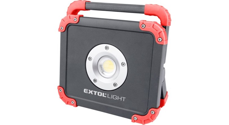 Extol 43134 reflector LED nabíjecí s powerbankou, 2000lm