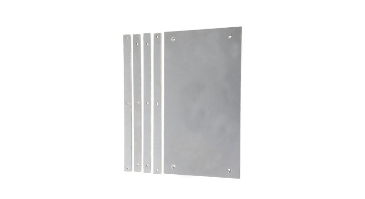 Sada lišt posuvné podlahy ASW, pozice54,55,56, 4ks 38x695mm,1ks 370x695mm