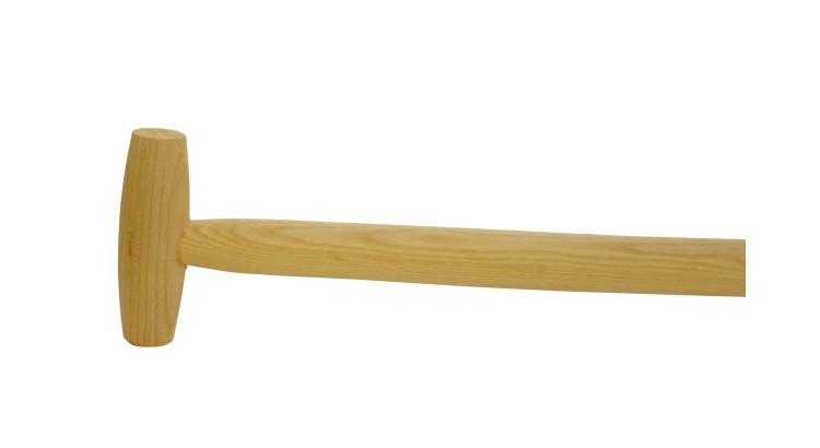 Násada na rýč 90 cm T s dřevěnou rukojetí
