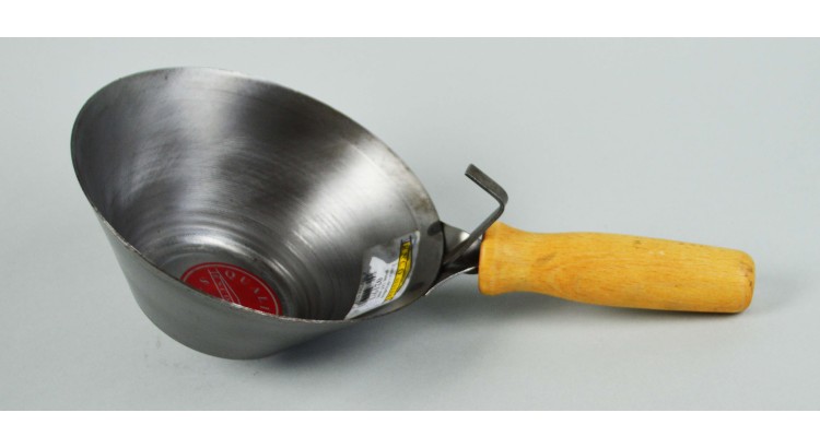 Naběračka OCEL 16cm/dř.rukojeť