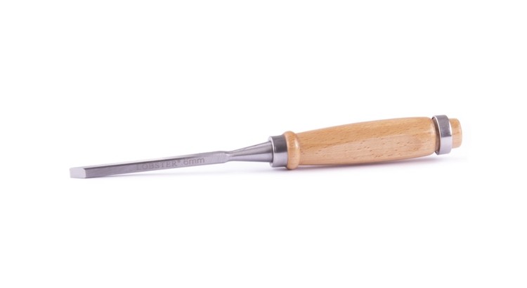 Dláto rukojeť dřevo 1/4"(6mm)
