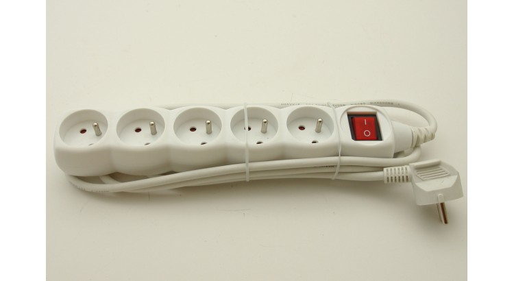 Emos P1415 Prodlužovák 4 zásuvky 5 m+vyp~250 V/10 A