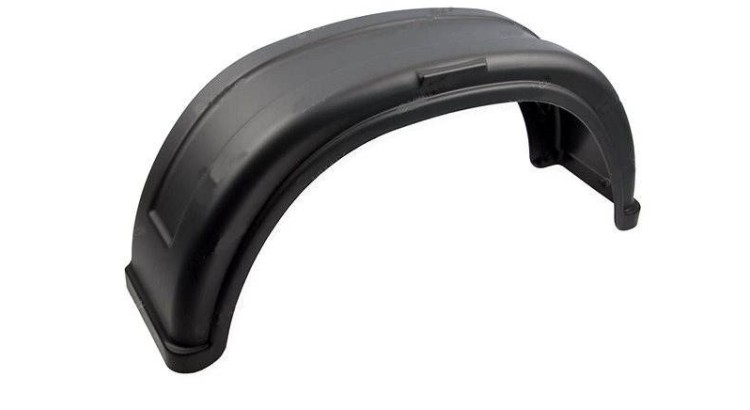 Blatník plastový R13" š. 200 mm černý