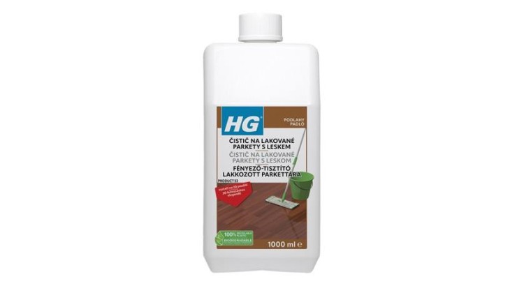 HG 467 Čistič s leskem pro parketové podlahy 1 l