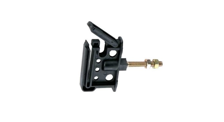 Zaklapávací izolátor na pásku do 40mm se závitem M6