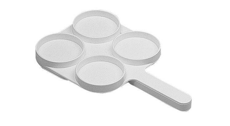 Terč testovací k testu mléka bílý