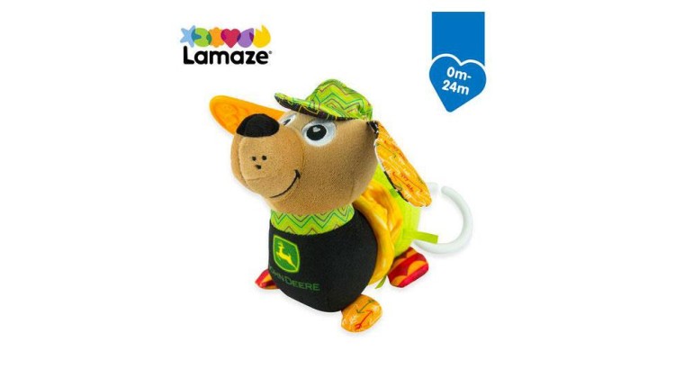 John Deere Plyšový pes Lamaze