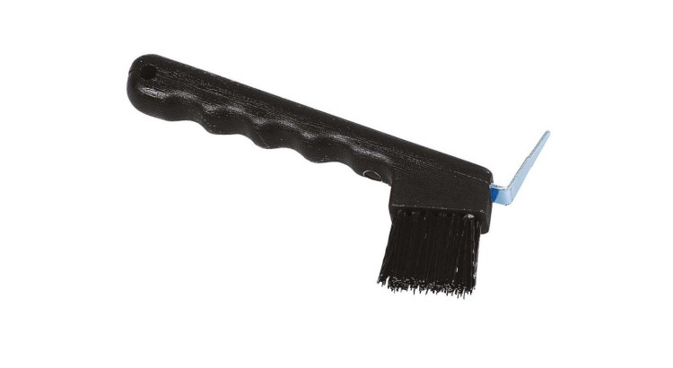 Háček na kopyta z odolného plastu černý