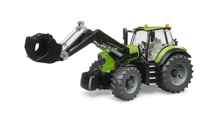 Bruder 3161 Traktor Deutz 8230 TTV s čelním nakladačem