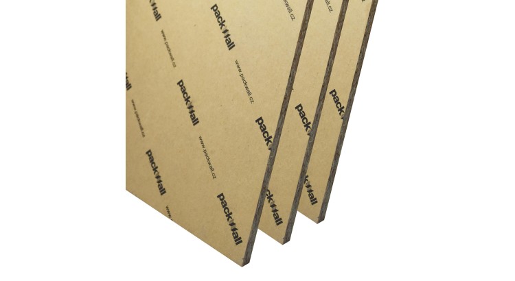 Deska packwall 1250x2500x12 rovná hrana