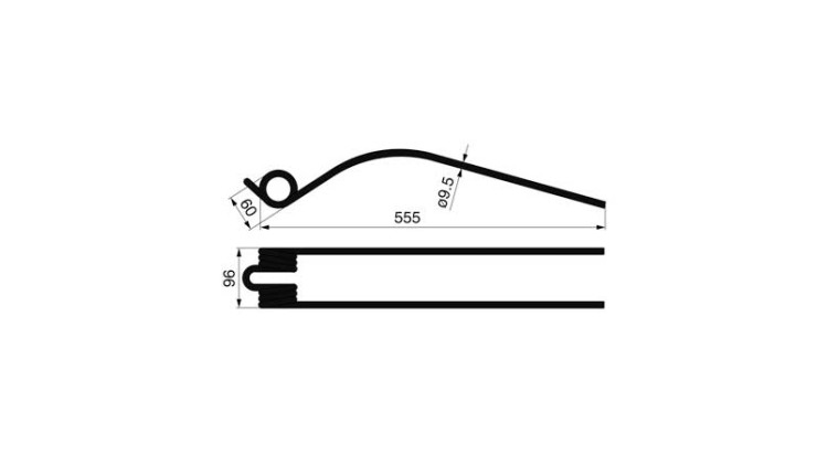 Fella-Werke GmbH 160111 Pružina FELLA