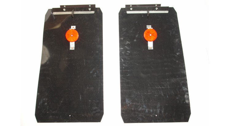 59117610, 59117611 Lapač nečistot s plechem - zástěrka zadní 400x750