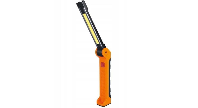 SOLIGHT WM20 pracovní nabíjecí LED lampa, 500lm + 70lm, COB, Li-Ion, USB