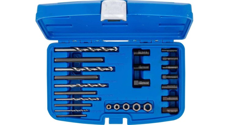 BGS108462 Vytahováky zalomených šroubů M5 ÷ M16 25 dílů